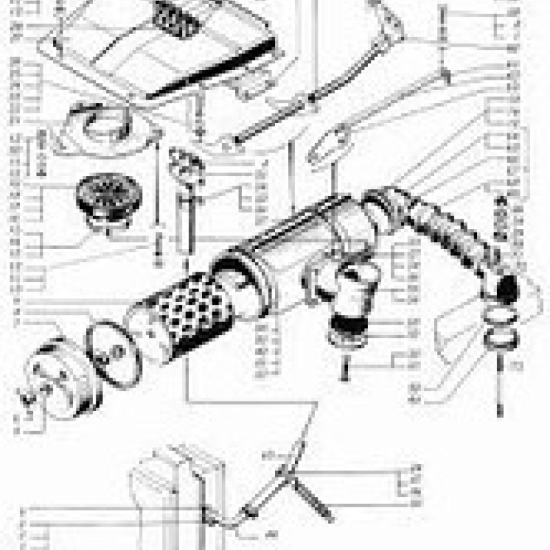 6437-1109703, нижній повітрозабірник а/м КРАЗ,