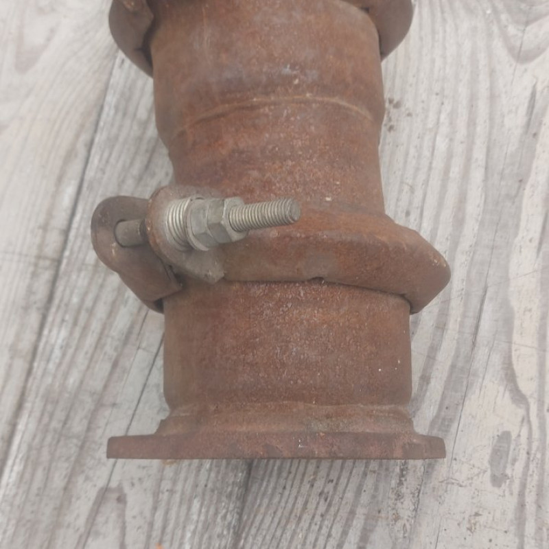 6437-1203096, компенсатор труби глушника (квадрат) а/м КРАЗ, один фланець