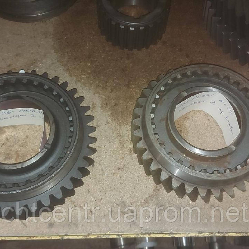238-1701131, шестерня 2 пер. вторвалу КПП а/м КРАЗ а/м МАЗ