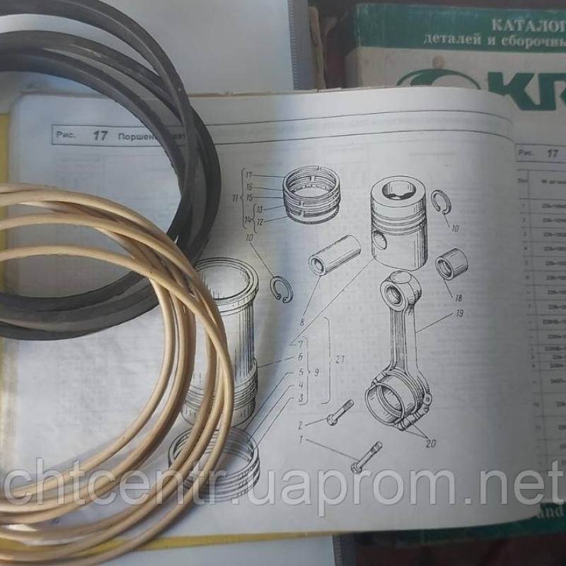 236-1002023, кільця ущільнюючі гільзи циліндра ЯМЗ, КРАЗ, МАЗ